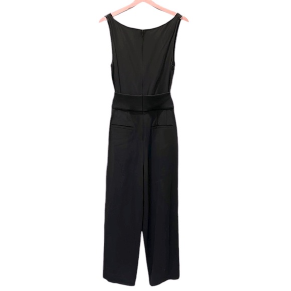 A.L.C Aurora Black Cutout Cropped Wide Leg Jumpsuit - 8 - Picture 6 of 11